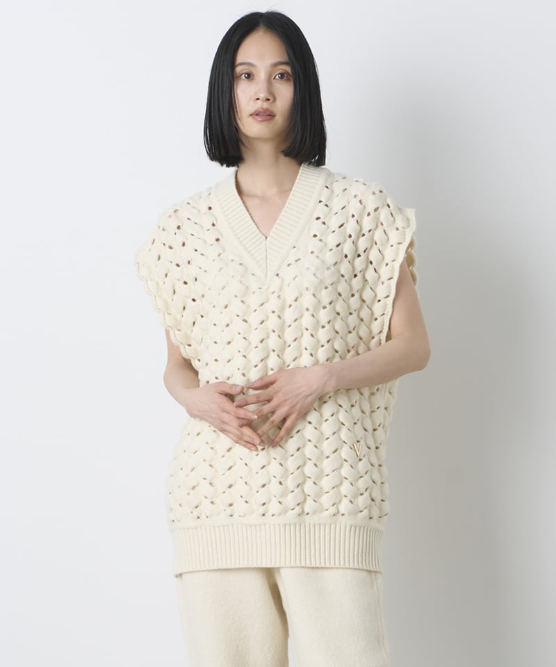 HALL KNIT VEST | venit