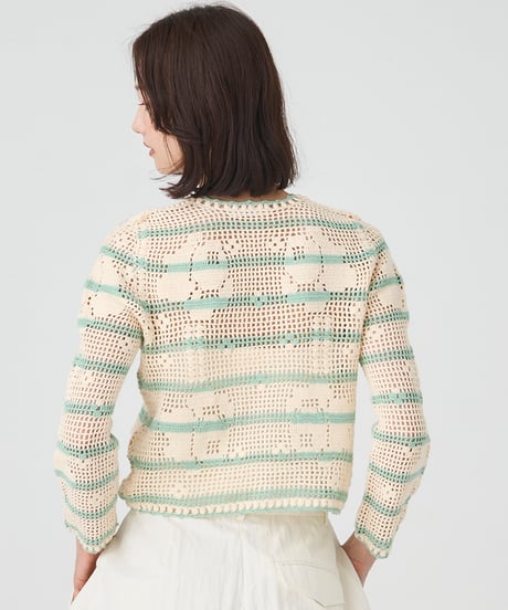 CROCHET KNIT  JACKET