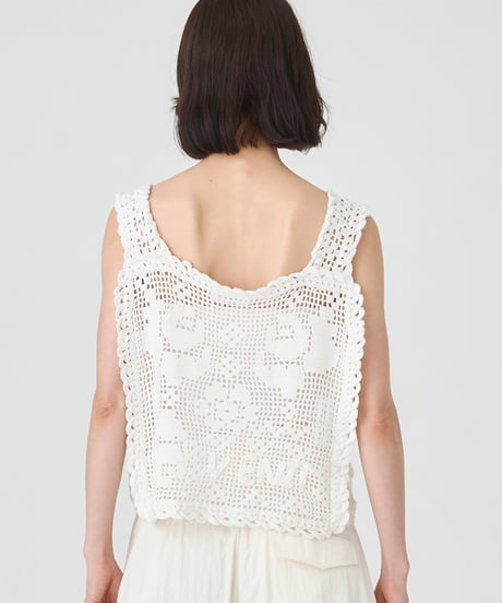 CROCHET KNIT  CAMISOLE