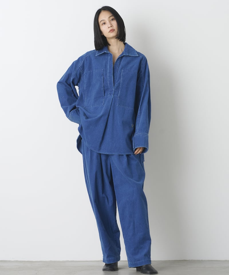 COUDUROY DENIM PULLOVER | venit