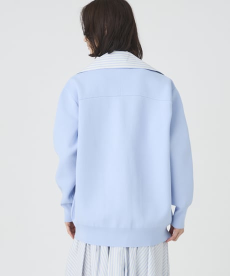 HIGH TWIST KNIT　 襟付きCARDIGAN