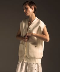 HIGH TWIST KNIT　 VEST