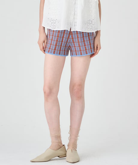 RETRO JACQUARD KNIT　PANTS