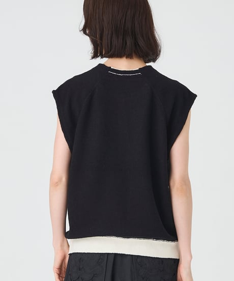 COTTON MINI BOUCLE　PULL OVER