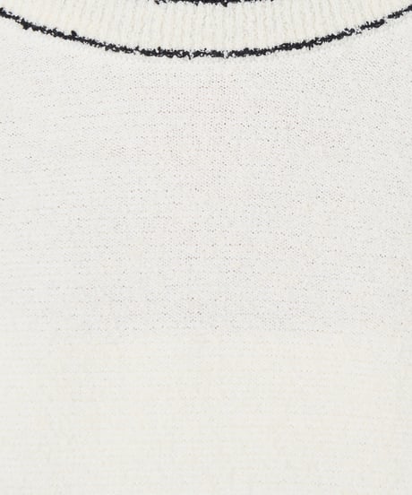 COTTON MINI BOUCLE　KNIT DRESS