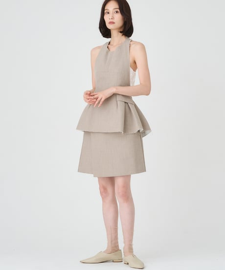 LINEN-LIKE COTTONDOUBLE WEAVE CULOTTES