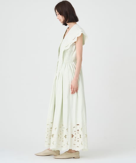 COTTON/ LINEN CUTWORK LACE EMBROIDERY ALL-INｰONE