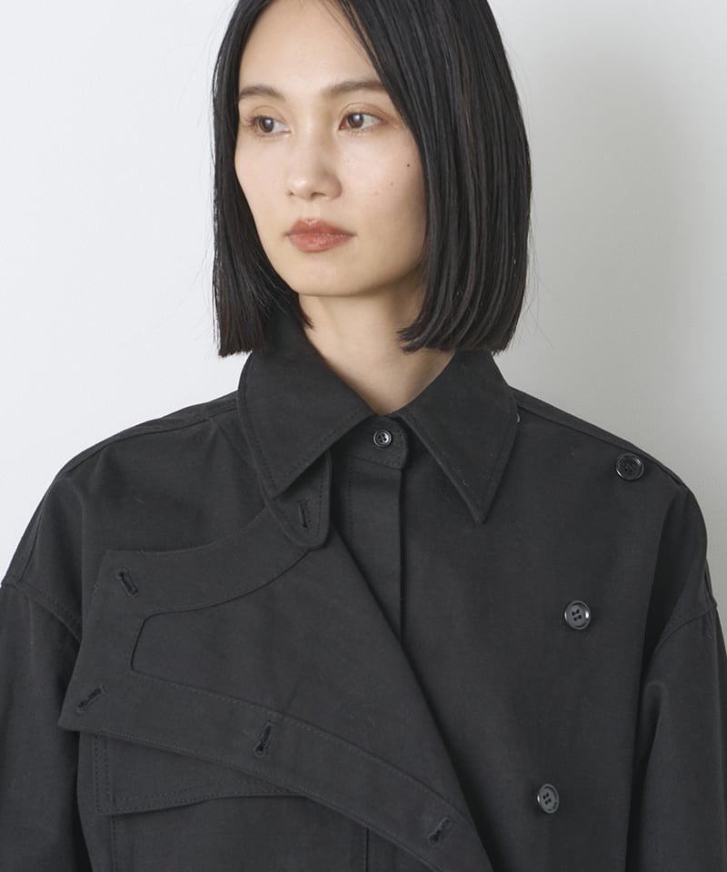 ORGANIC SILK SLUB WASHER SHIRT JACKET | venit