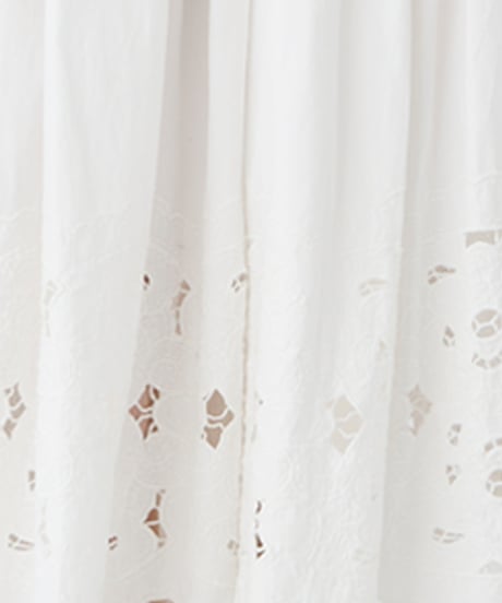 COTTON/ LINEN CUTWORK LACE EMBROIDERY ALL-INｰONE