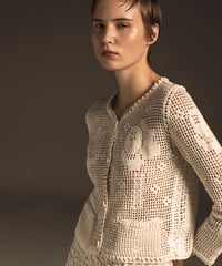 CROCHET KNIT  JACKET