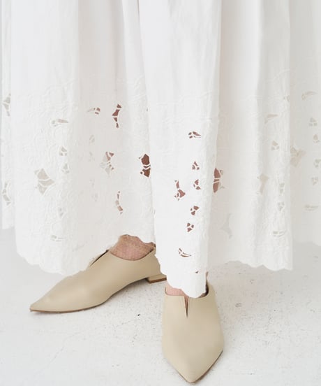 COTTON/ LINEN CUTWORK LACE EMBROIDERY ALL-INｰONE