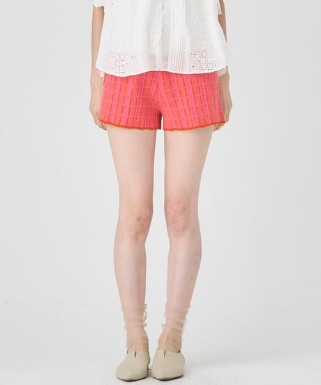 RETRO JACQUARD KNIT　PANTS