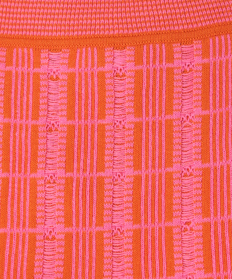 RETRO JACQUARD KNIT　PANTS