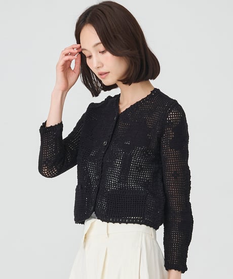 CROCHET KNIT  JACKET