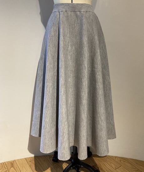 DOUBLE FACE KNIT SKIRT