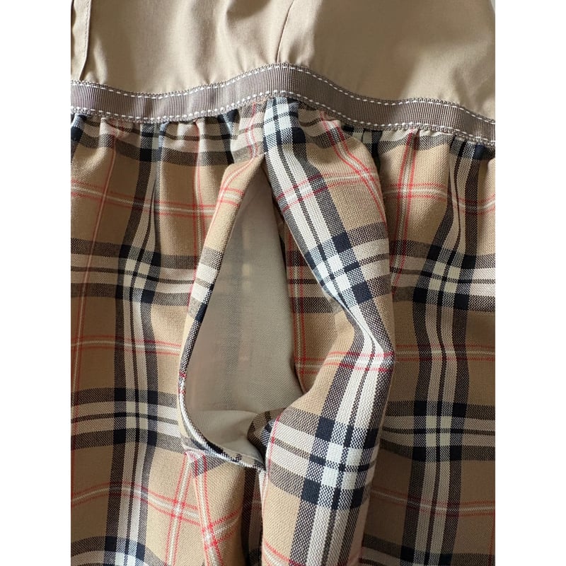 現行品　美品　七里久美子　ジャンパースカートセット 子供 ジャンパースカート/ベージュ 130,140,150 | Shichiri