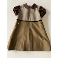 子供ワンピース 長袖 上下インクブルータータン120 | Shichiri