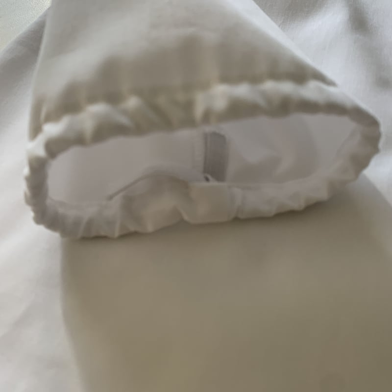 長袖パイピングブラウス 紺 3色 LL(130) | Shichiri（七里久美子）