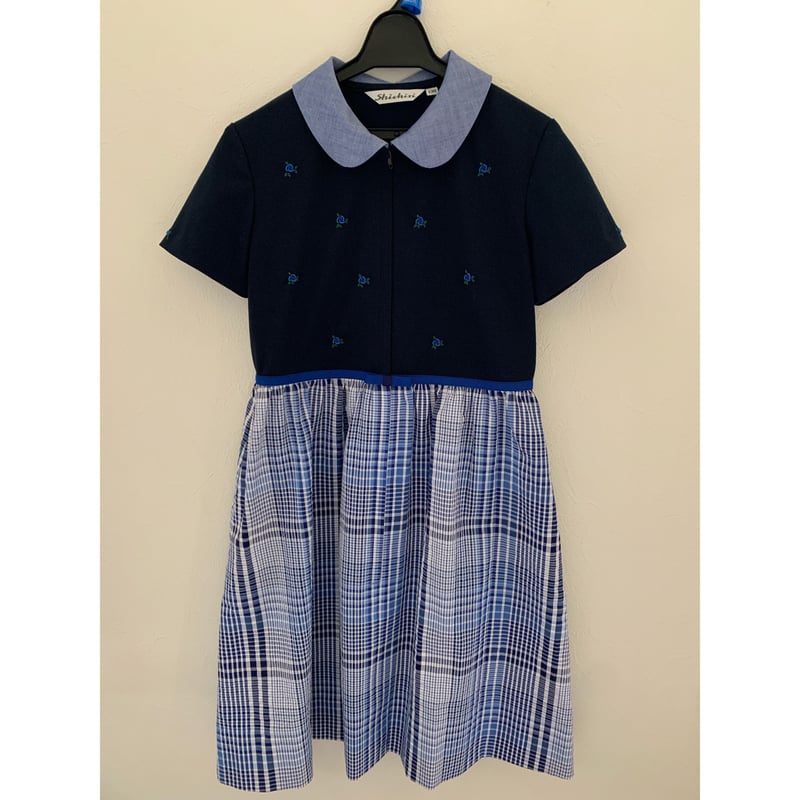 七里　荻窪　ワンピース　刺繍　135 140 七里 荻窪 ワンピース 刺繍 135 140 七里 荻窪 ワンピース 刺繍