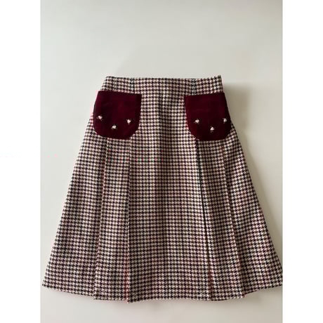 七里久美子　ローズ刺繍ジャンパースカート　ブラウスセット 七里久美子 ローズ刺繍ジャンパースカート ブラウスセット 七里久美子