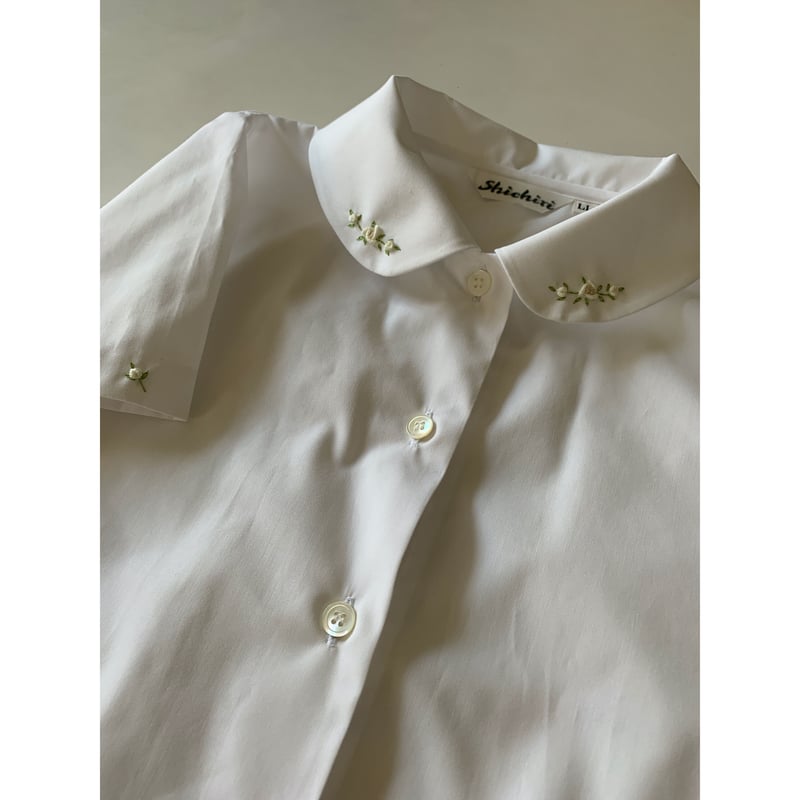 子供ブラウス 半袖 M（120） | Shichiri（七里久美子）