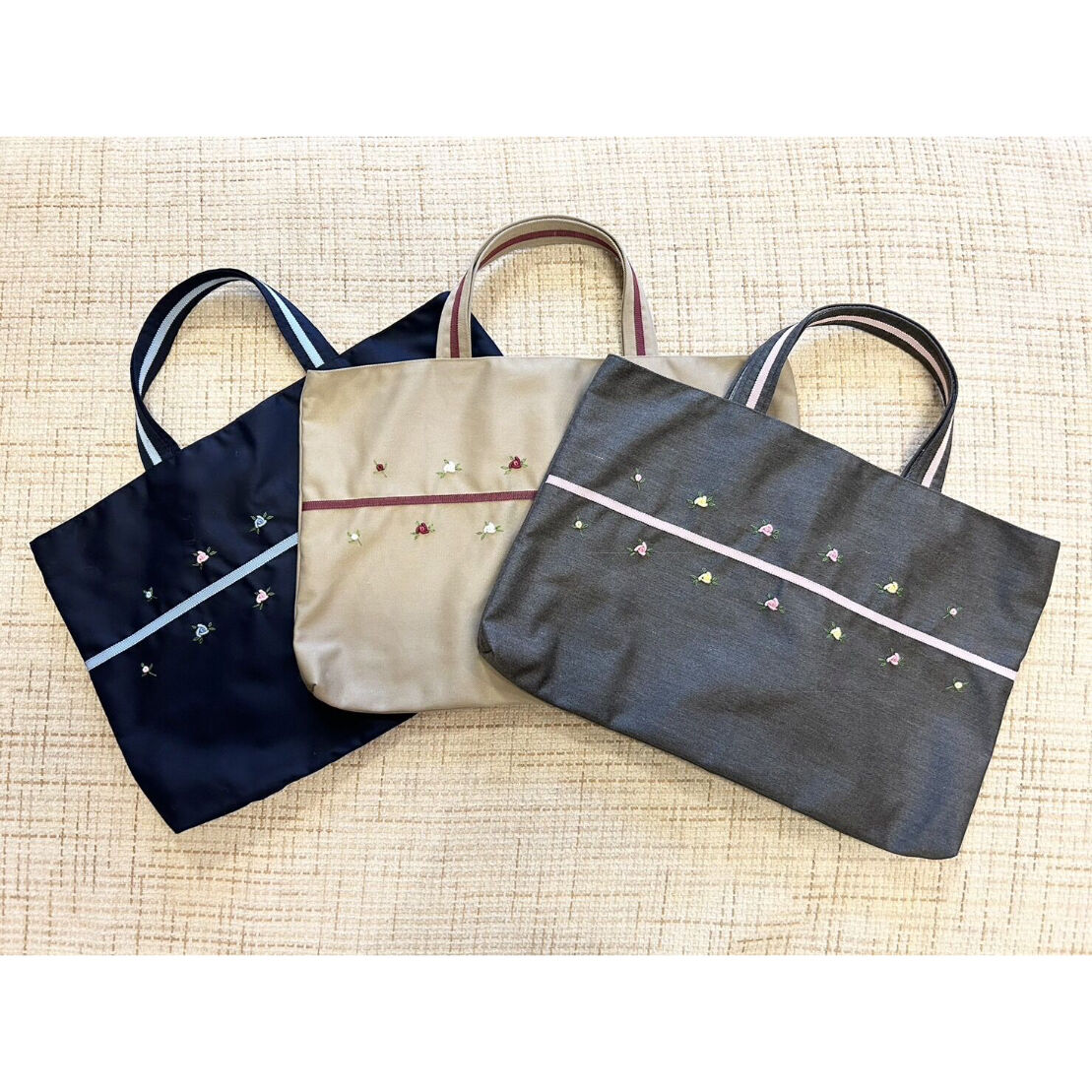 レッスンバッグ3点セット F | Shichiri（七里久美子）