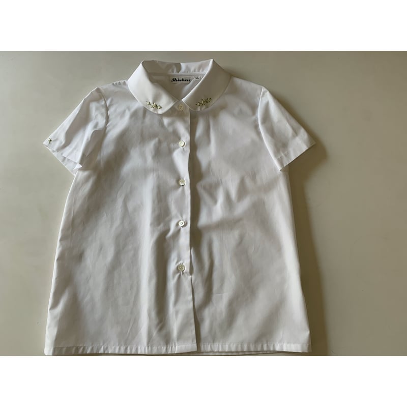 子供ブラウス 半袖 L L（130) | Shichiri（七里久美子）