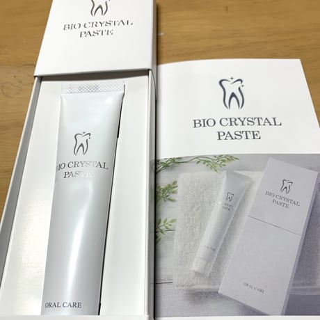 歯を修復する歯磨き粉　バイオクリスタルペースト