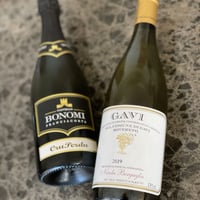 【お世話になっている方へのプレゼントに】フランチャコルタ&辛口白ワイン2本セット