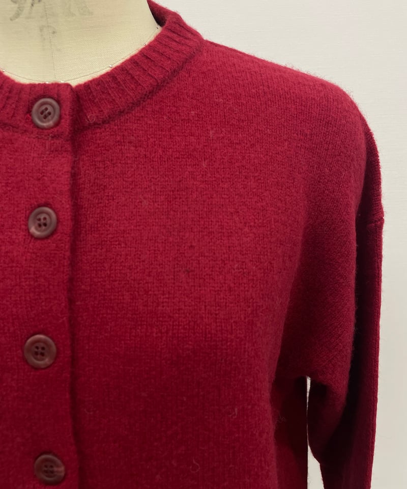 ヤク100% クルーネック ニット カーディガン | CH_hdmn