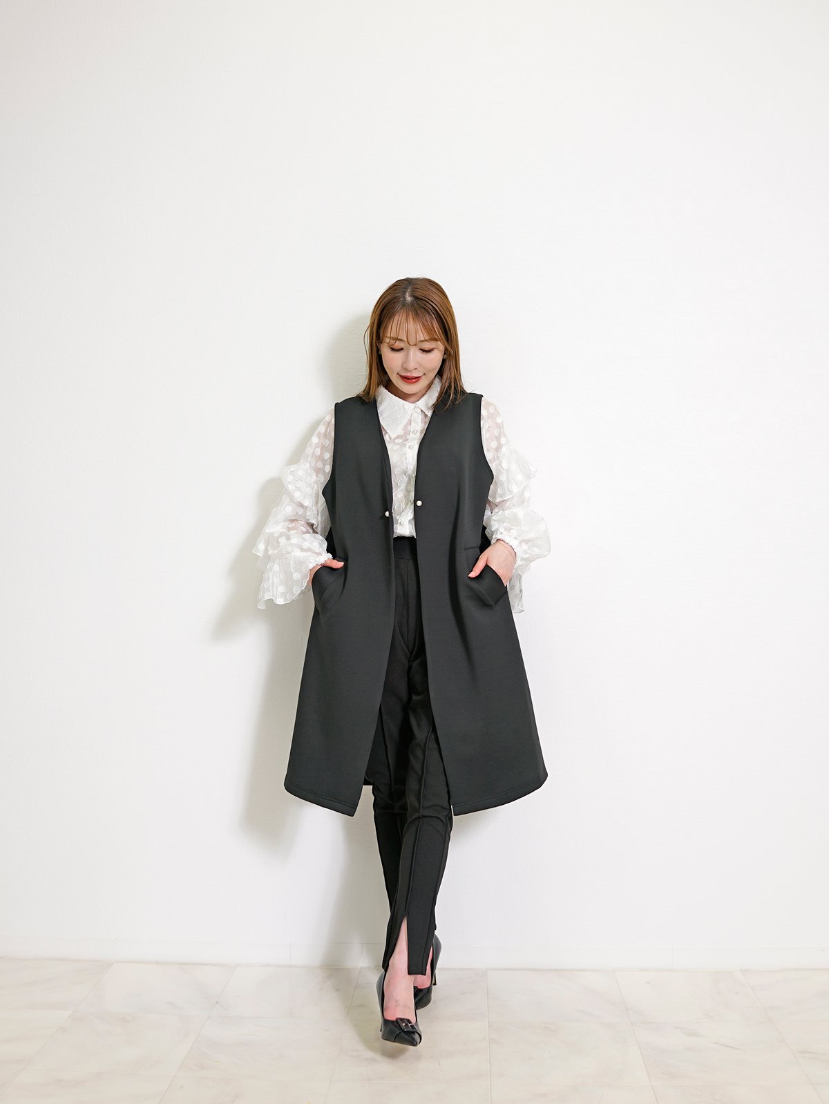極美品✨バーバリーロンドン3点セット160Aメガチェックフリルプリーツ 