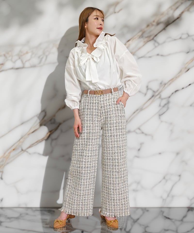 24SS ベネチアプリント ストレートパンツ 24SS ベネチアプリント ストレートパンツ 24SS ベネチアプリント