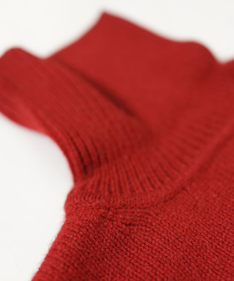 メンズ/CH_hdmn Homme】ベビーキャメル100% タートルネック ニット