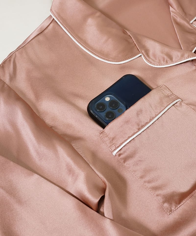 シルク100 ％パジャマ上下セット192# シルク100% ナイトウェア パジャマ【上下セット】19匁 6Aランク 男女