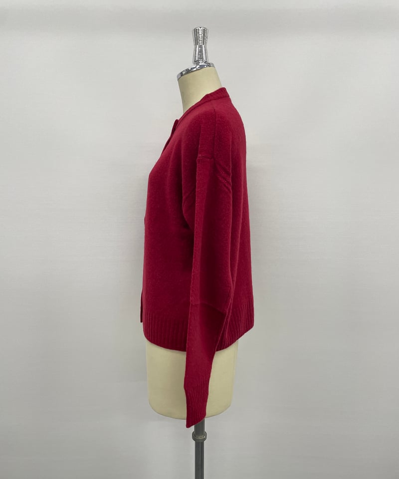 ヤク100% クルーネック ニット カーディガン | CH_hdmn