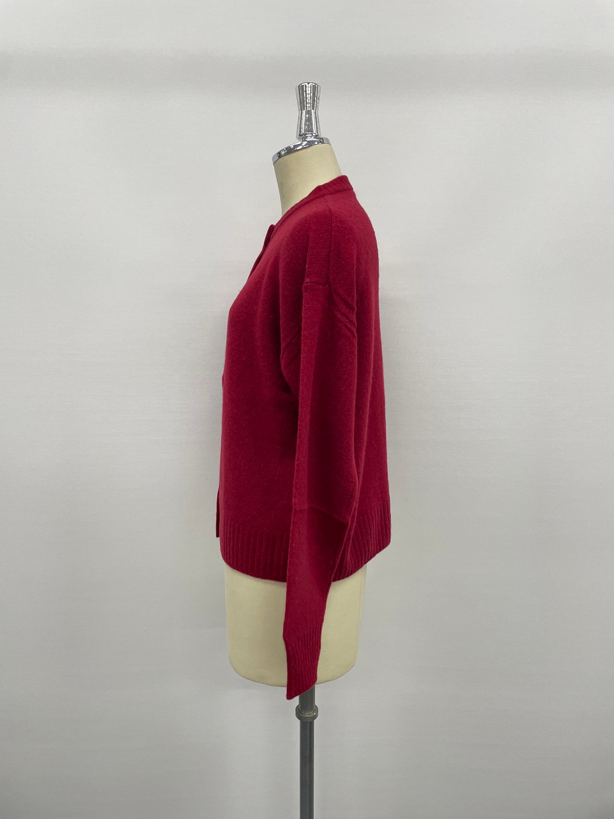 ヤク100% クルーネック ニット カーディガン | CH_hdmn