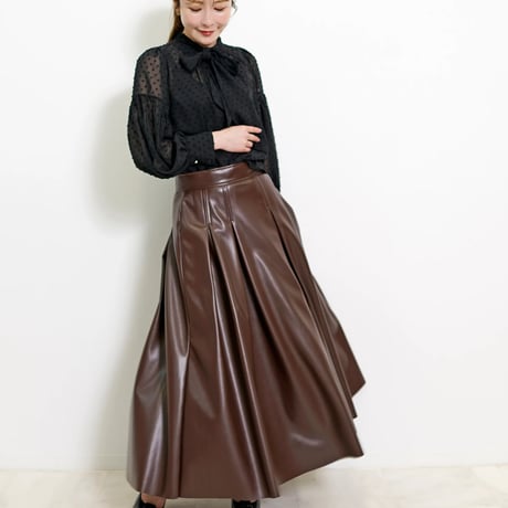 フェイクレザースカート | STORES
