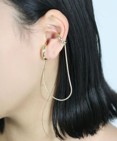 HEMCA | CUFF 'ACROSS' (1 PIECE) | イヤーカフ