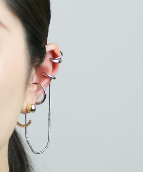 HEMCA | CUFF 'ACROSS' (1 PIECE) | イヤーカフ