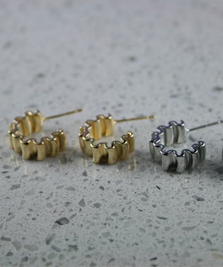 HEMCA | PIERCE ' WAVE STAD' (PAIR) | ピアス