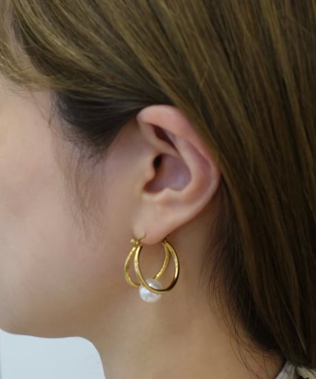 Filigran | Orbit Pearl Hoops