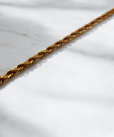 HEMCA | BRACELET 'FRENCH ROPE CHAIN' | ブレスレット