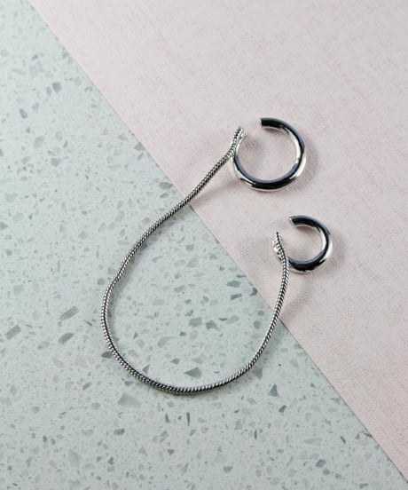 HEMCA | CUFF 'ACROSS' (1 PIECE) | イヤーカフ