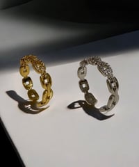 TIGRIS | luminous chain ring