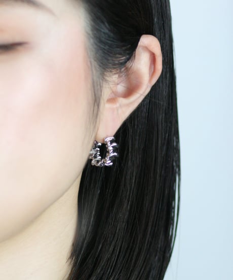 HEMCA | PIERCE ' CREASE' (PAIR) | ピアス