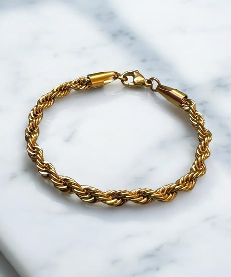 HEMCA | BRACELET 'FRENCH ROPE CHAIN' | ブレスレット