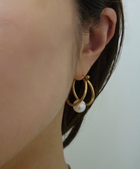 Filigran | Orbit Pearl Hoops