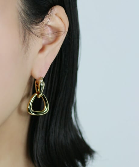 HEMCA | PIERCE 'TWIN DROP ' (PAIR) | ピアス