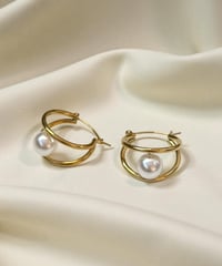 Filigran | Orbit Pearl Hoops