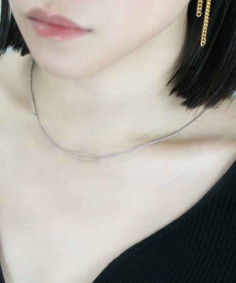 HEMCA | NECKLACE 'BOWL CHAIN' | ネックレス